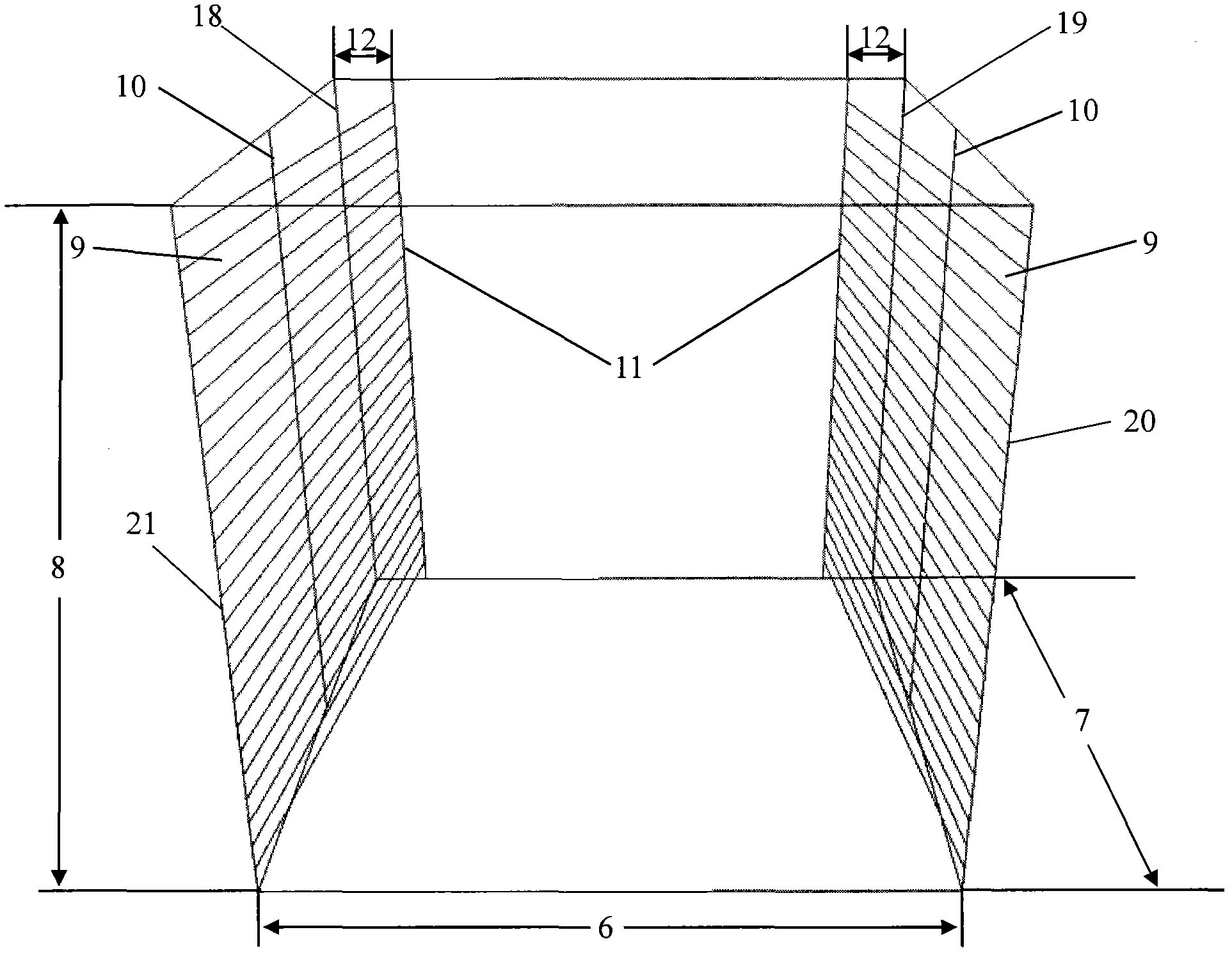 Seedling collecting facility and method of industrialized rapana venosa seedling culture