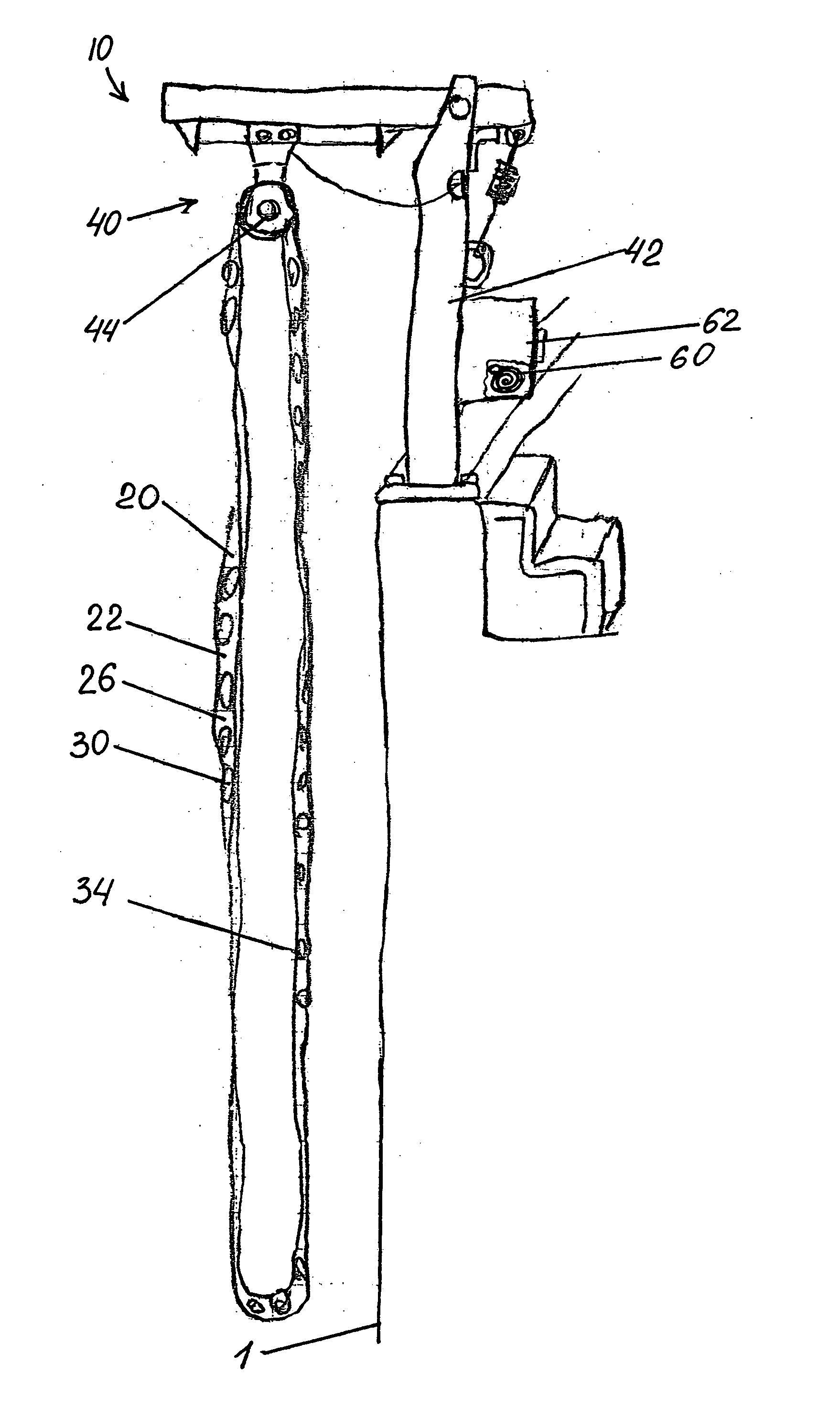 Escape system for a building