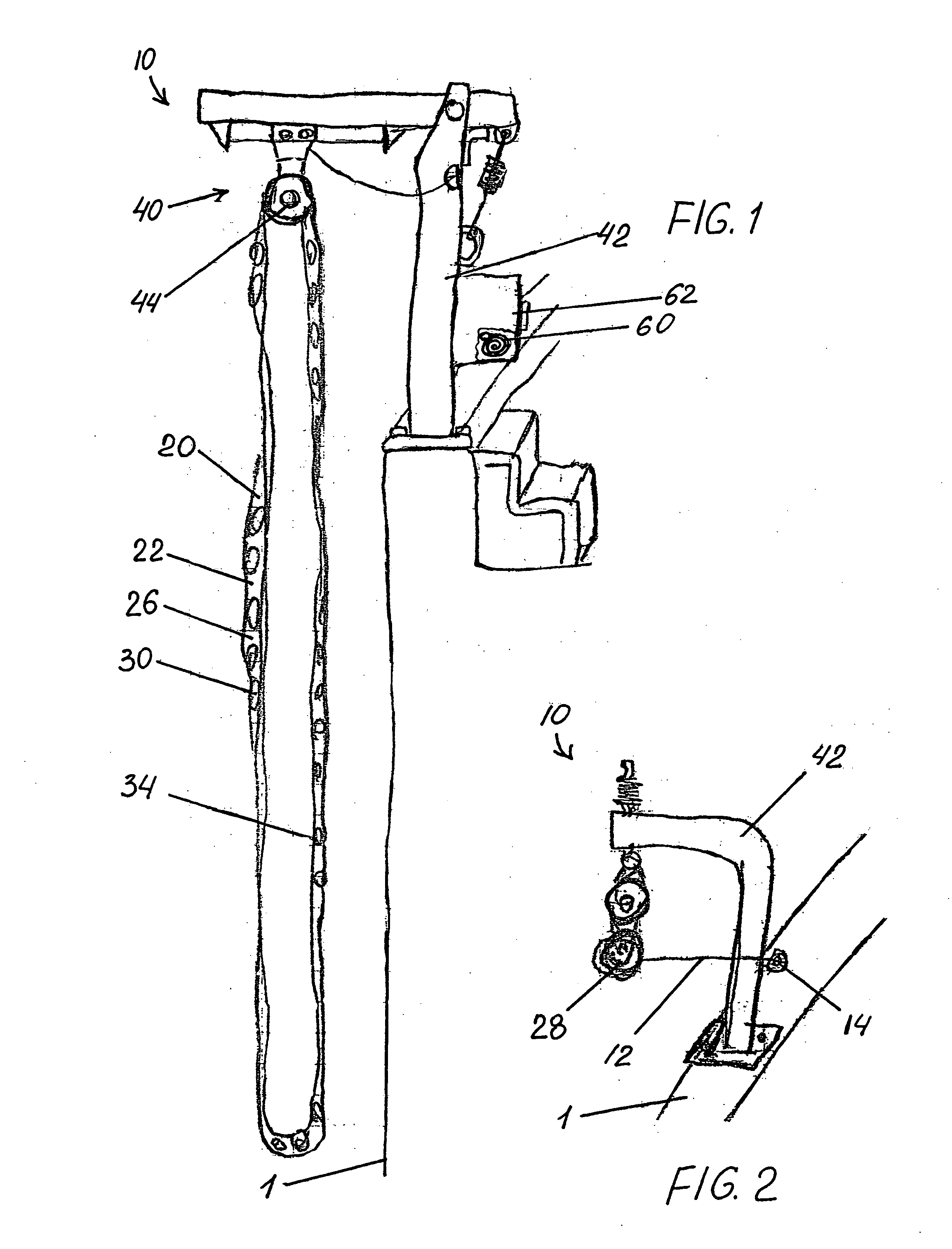 Escape system for a building