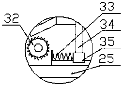 Multi-stage shell breaking device for screening peanuts