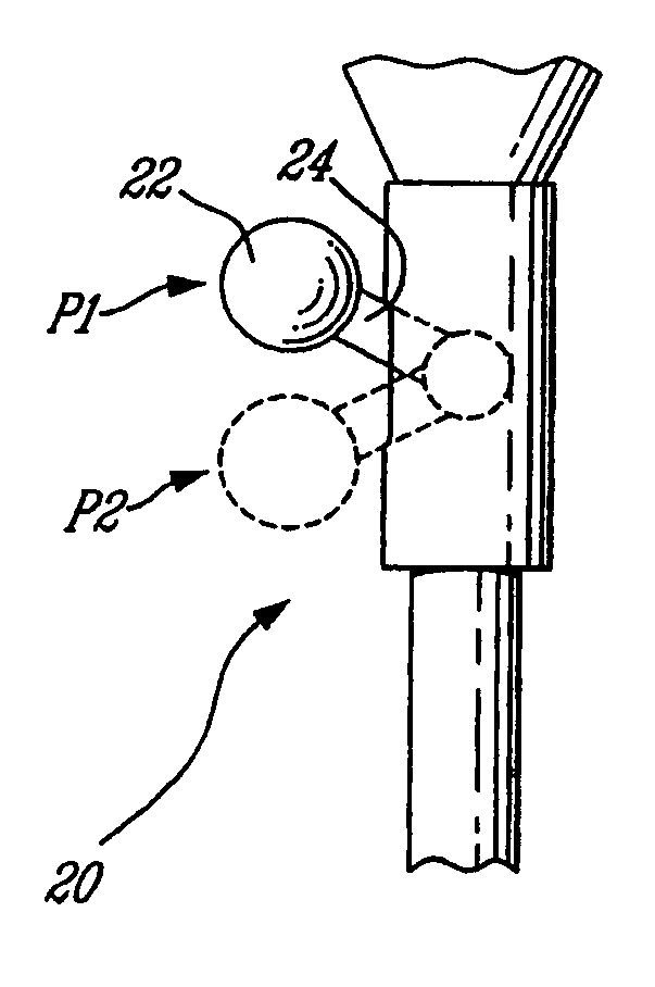 Interface apparatus for passive tracking systems and method of use thereof