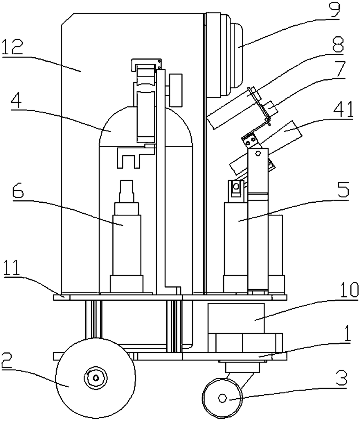 Intelligent fire extinguishing robot and intelligent fire extinguishing system