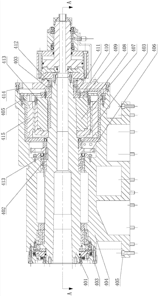 Full-numerical-control spiral bevel gear milling machine