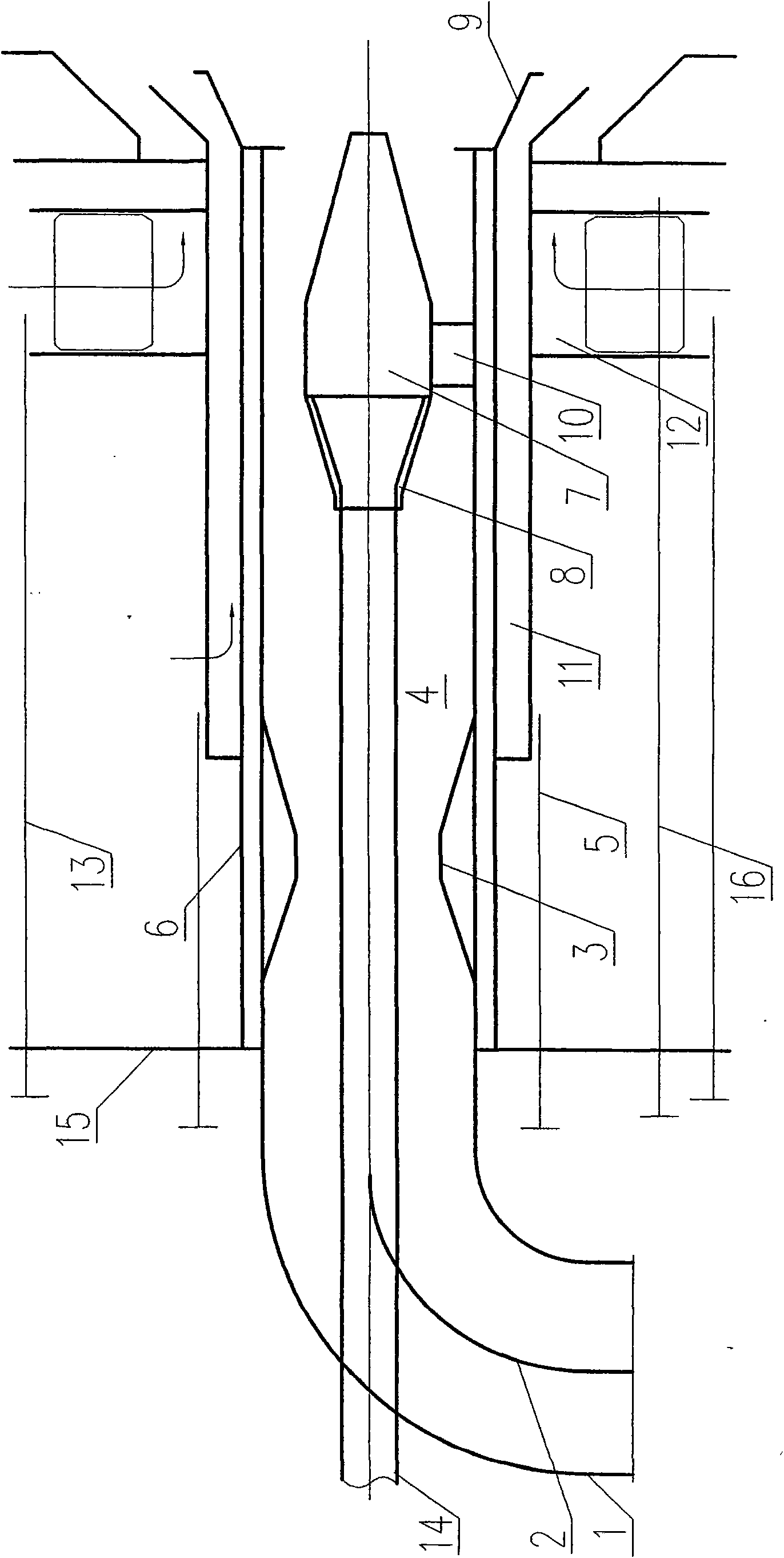 Cyclone pulverized coal burner