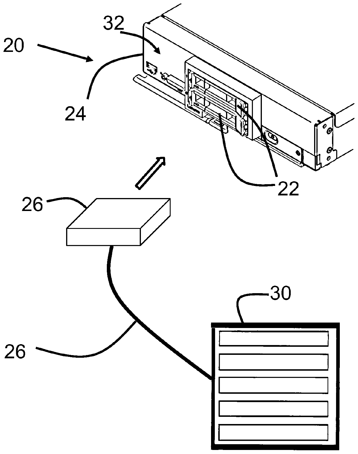 A method and device for simulating remote storage device as local storage device