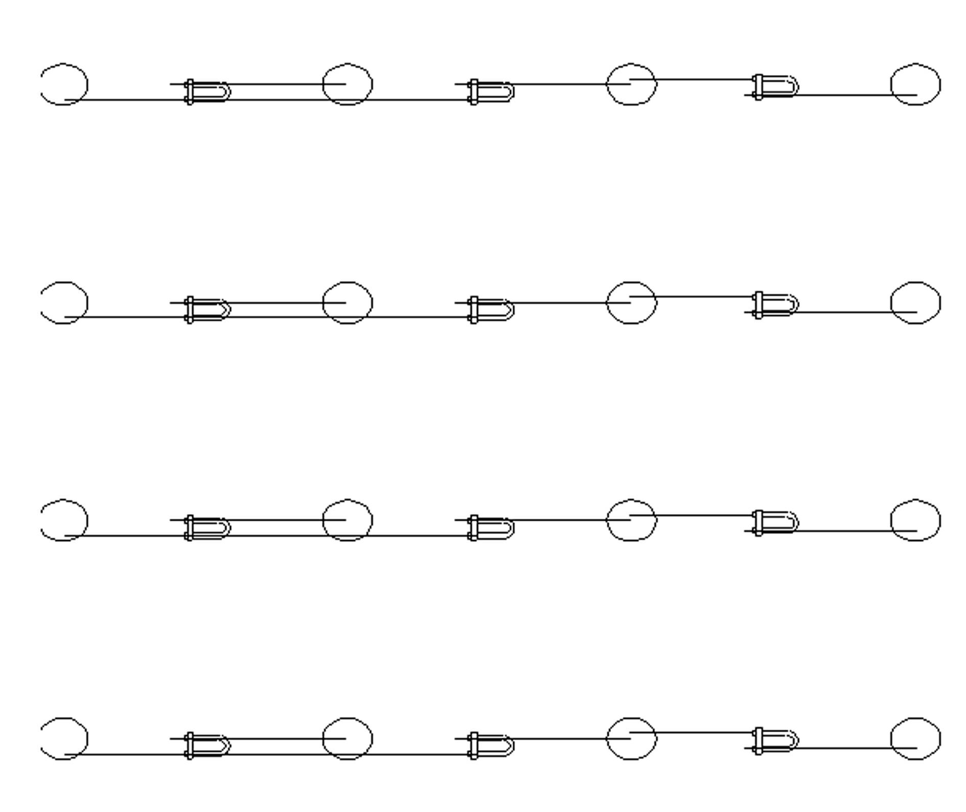 Method for supporting lamellar soft rock laneway by wire rope anchors