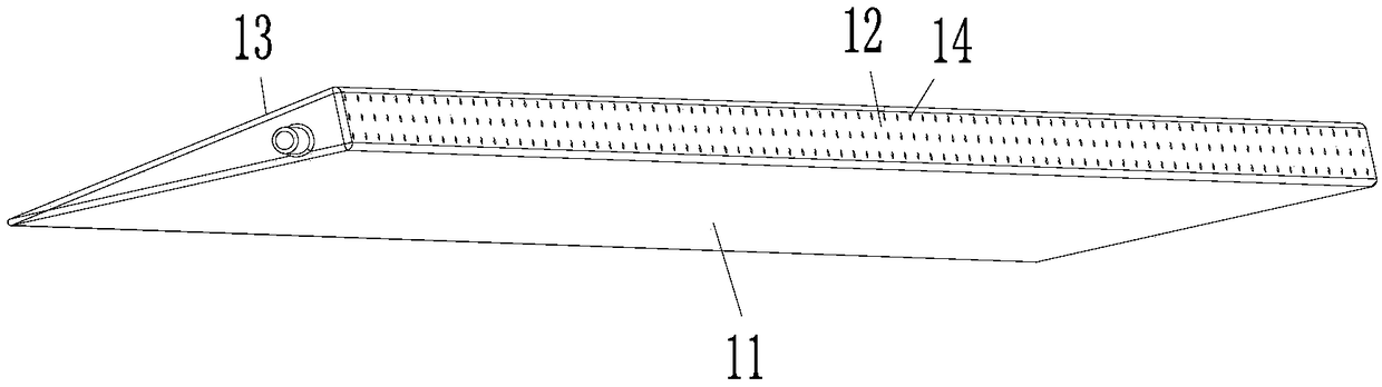 Wind guiding structure, wind opening device and air conditioner