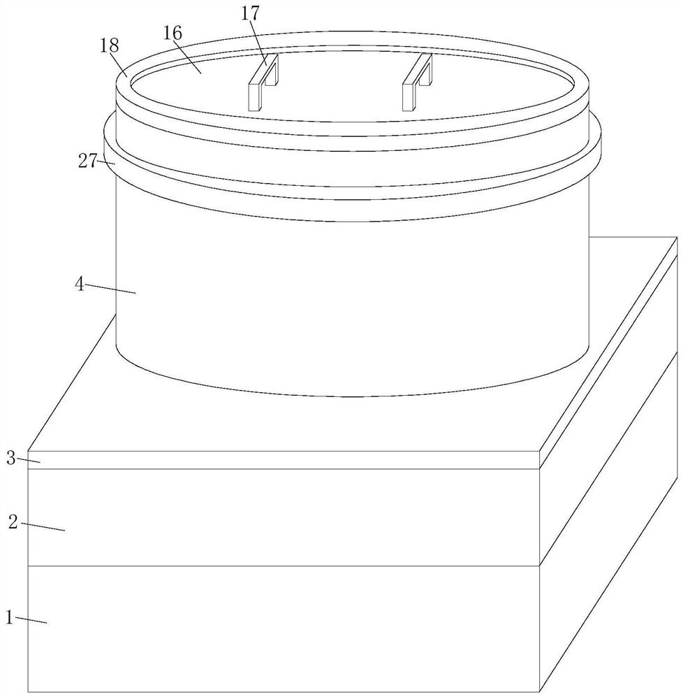 A hanging coating device