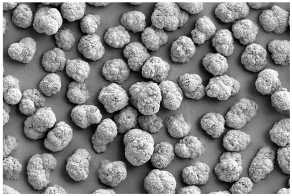 Preparation method of high-aluminum-doped small-particle-size cobalt carbonate particles