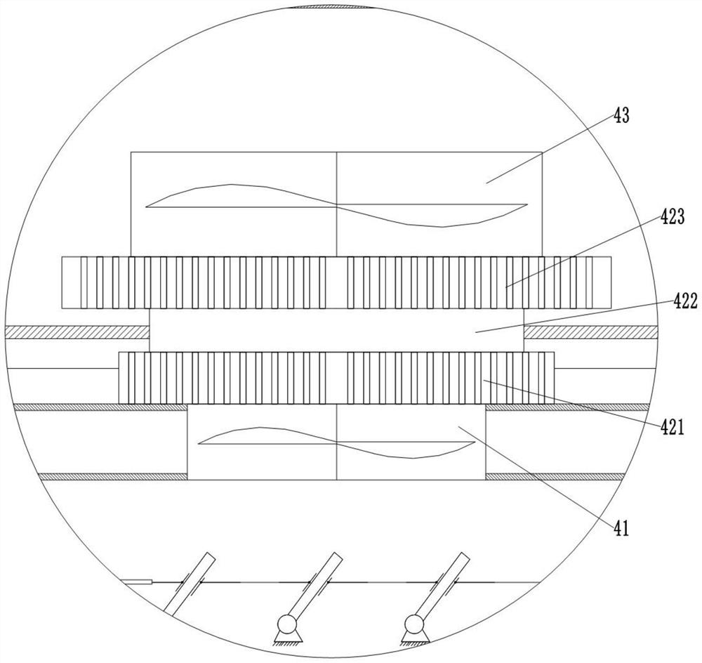 Wind power circulation type rapid heat dissipation inverter power supply