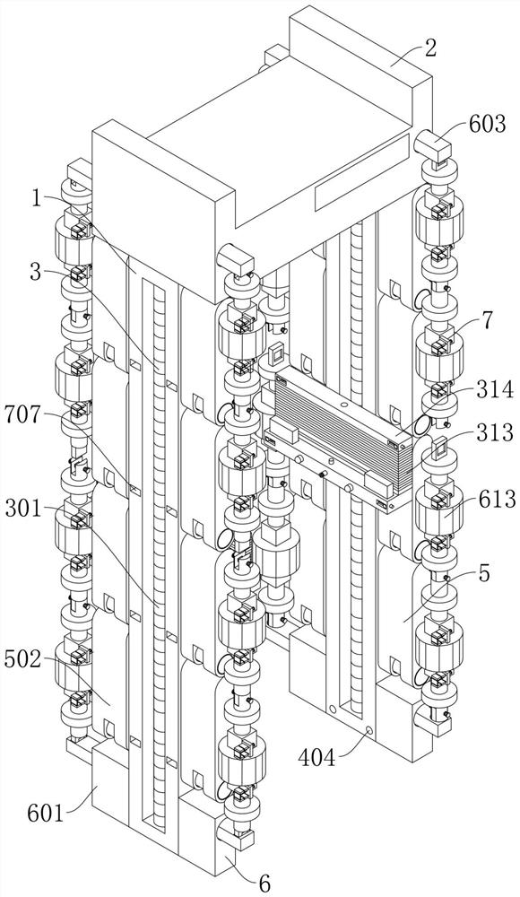 Safety detection door for prevention and control and use method thereof