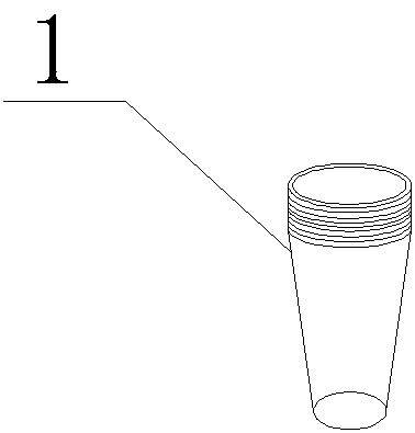 Reservoir cleaning device for water treatment