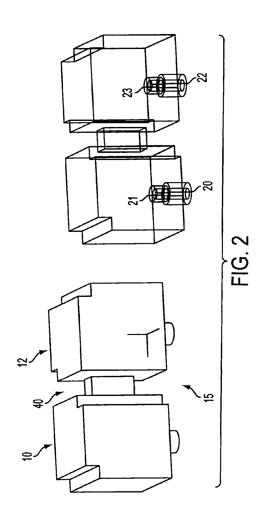 Triple-mode mono-block filter assembly