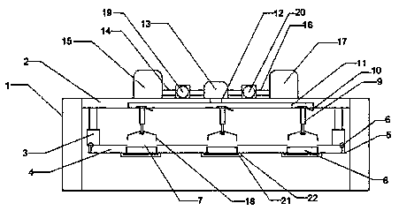 Hanging planting production frame used for traditional Chinese medicine planting