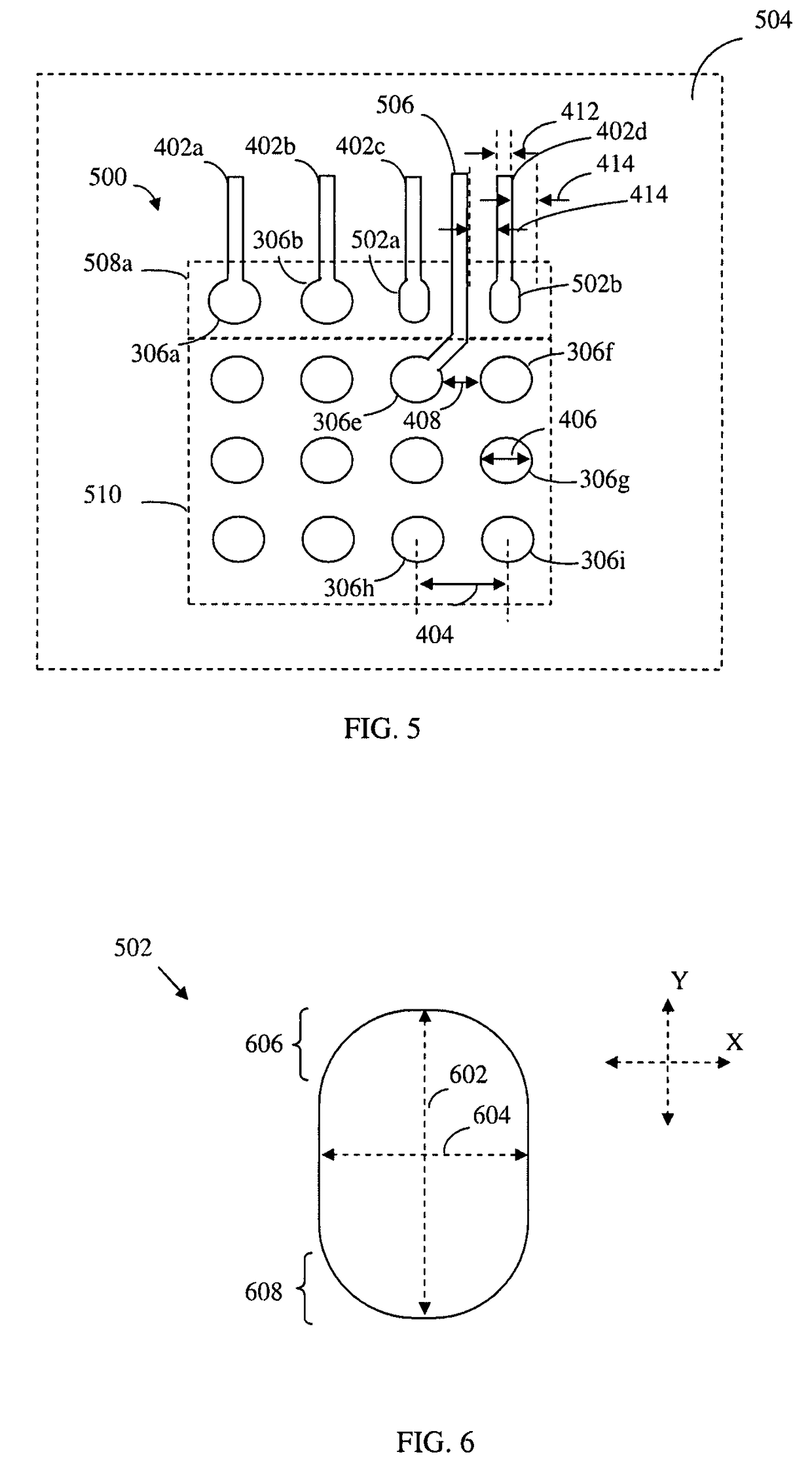 Oblong peripheral solder ball pads on a printed circuit board for mounting a ball grid array package