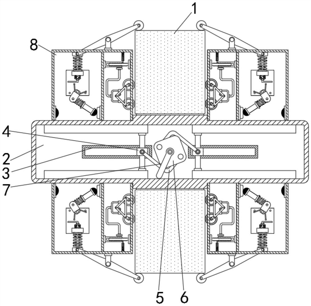 Intelligent anti-theft alarm computer hardware protection device with locking function