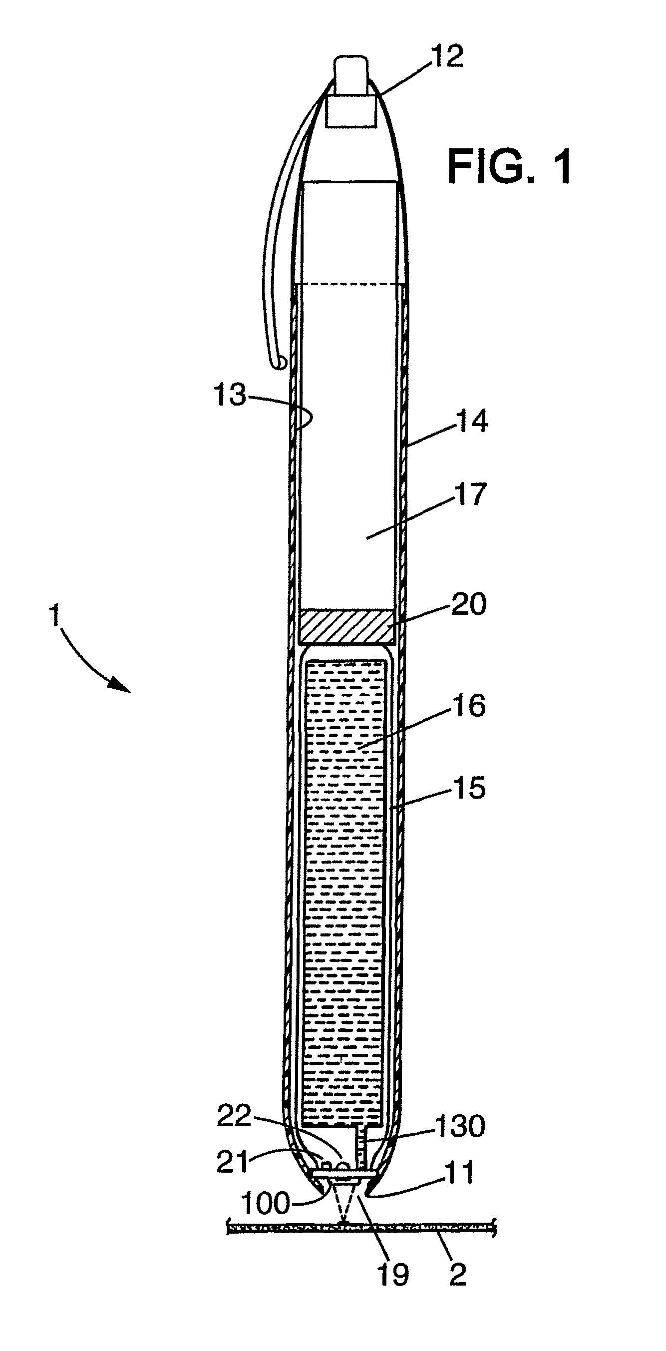 Multi-Nozzle Liquid Droplet Ejecting Head, a Writing Instrument Comprising Such a Head, and a Method of Ejecting Liquid Droplets From Same