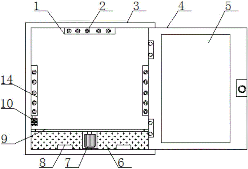 Efficient and portable workpiece surface varnish baking box