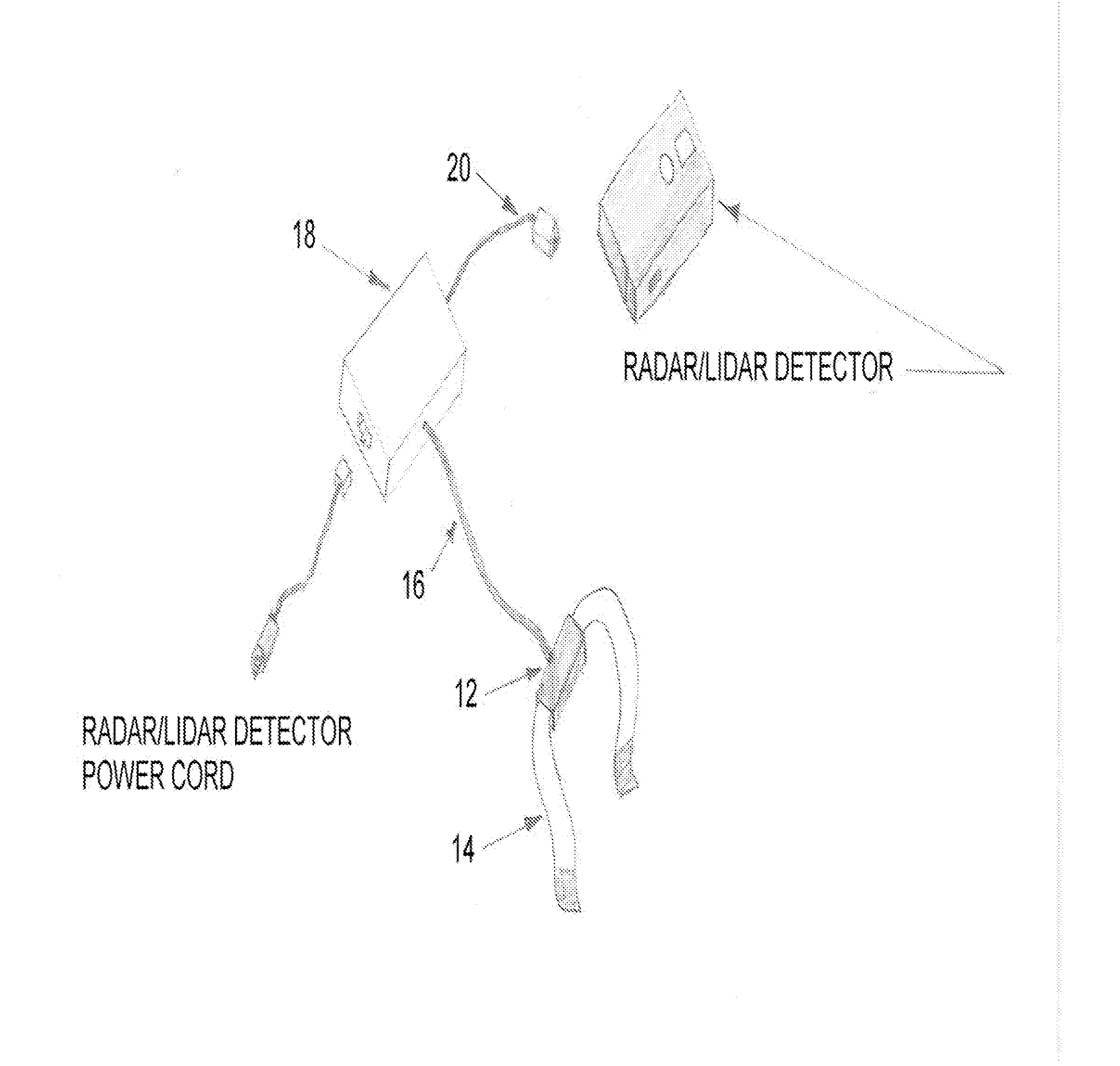 Vibrating Alert Device for Radar and Lidar Warning Receiver