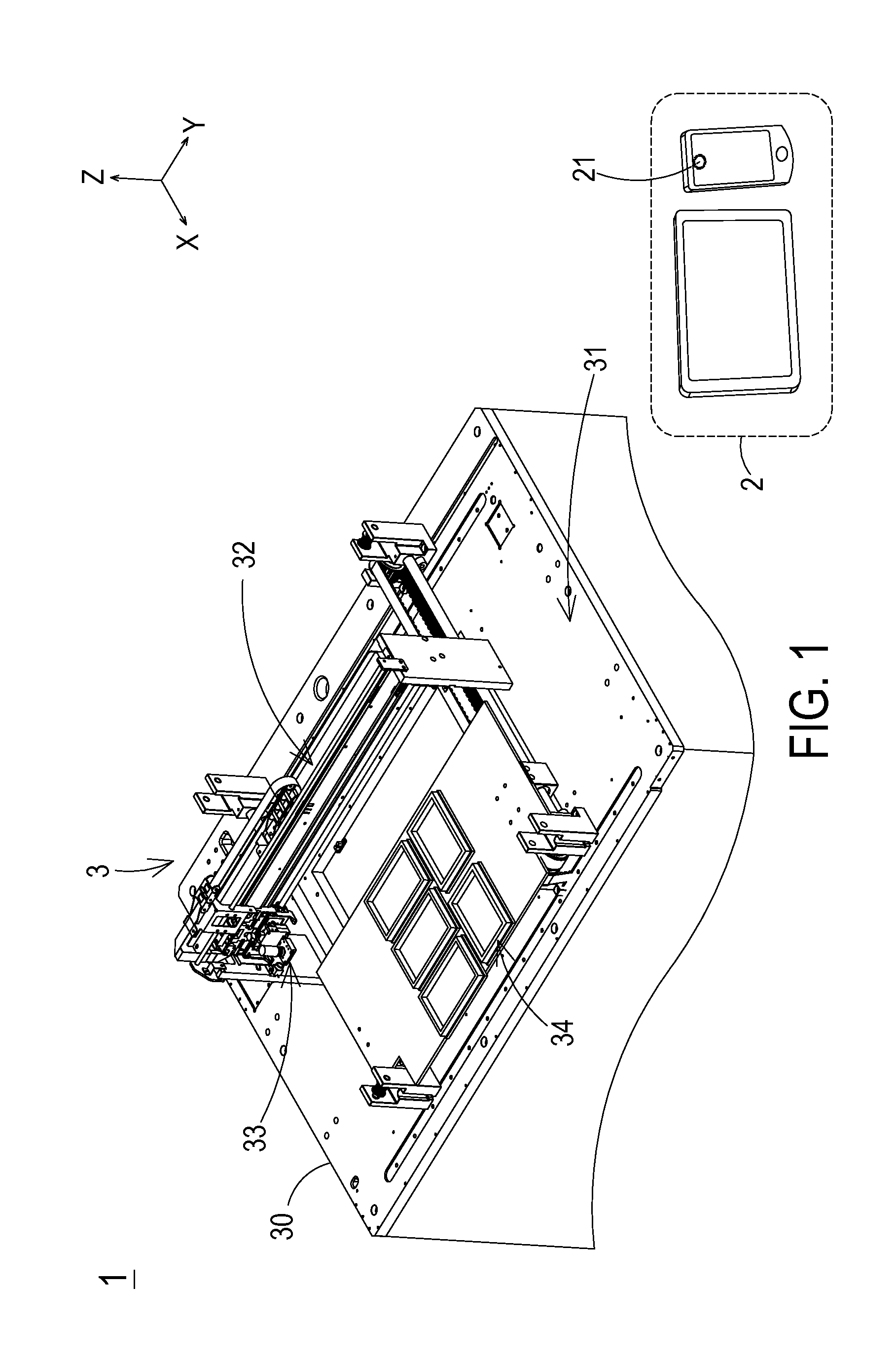 Three-dimensional cooking machine