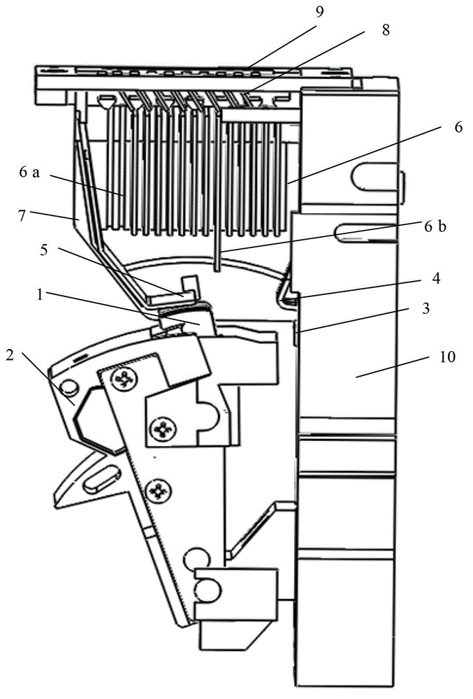 Contact and arc extinguishing system for universal type low-voltage circuit breaker