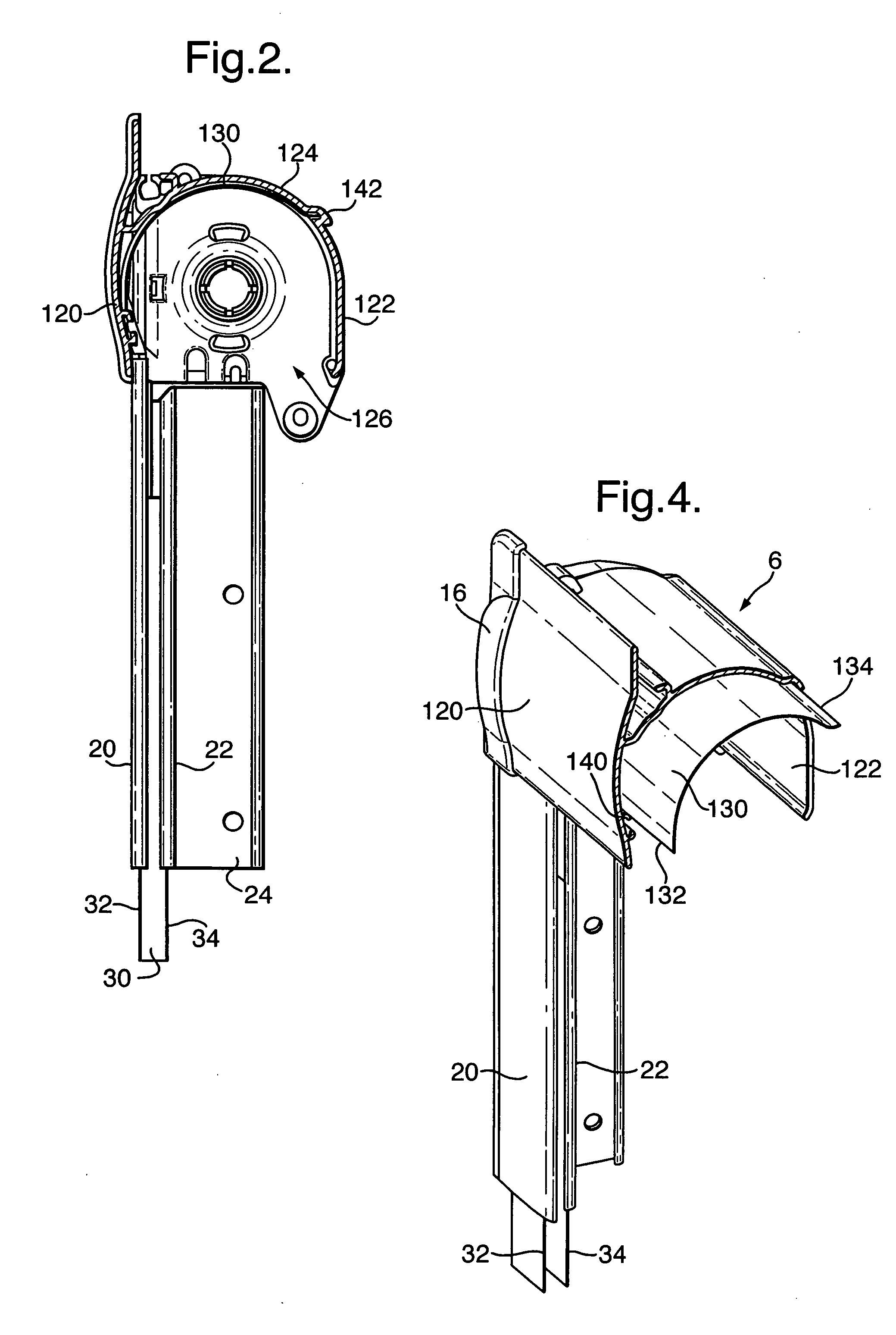 Frame section for a black-out blind assembly