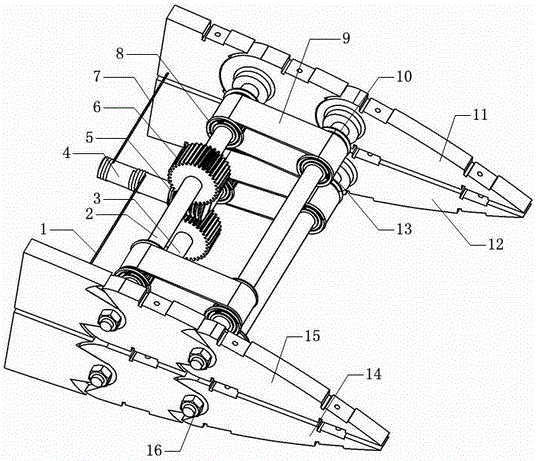 Morphing wing trailing edge driven based on shape memory alloy and deflection method thereof