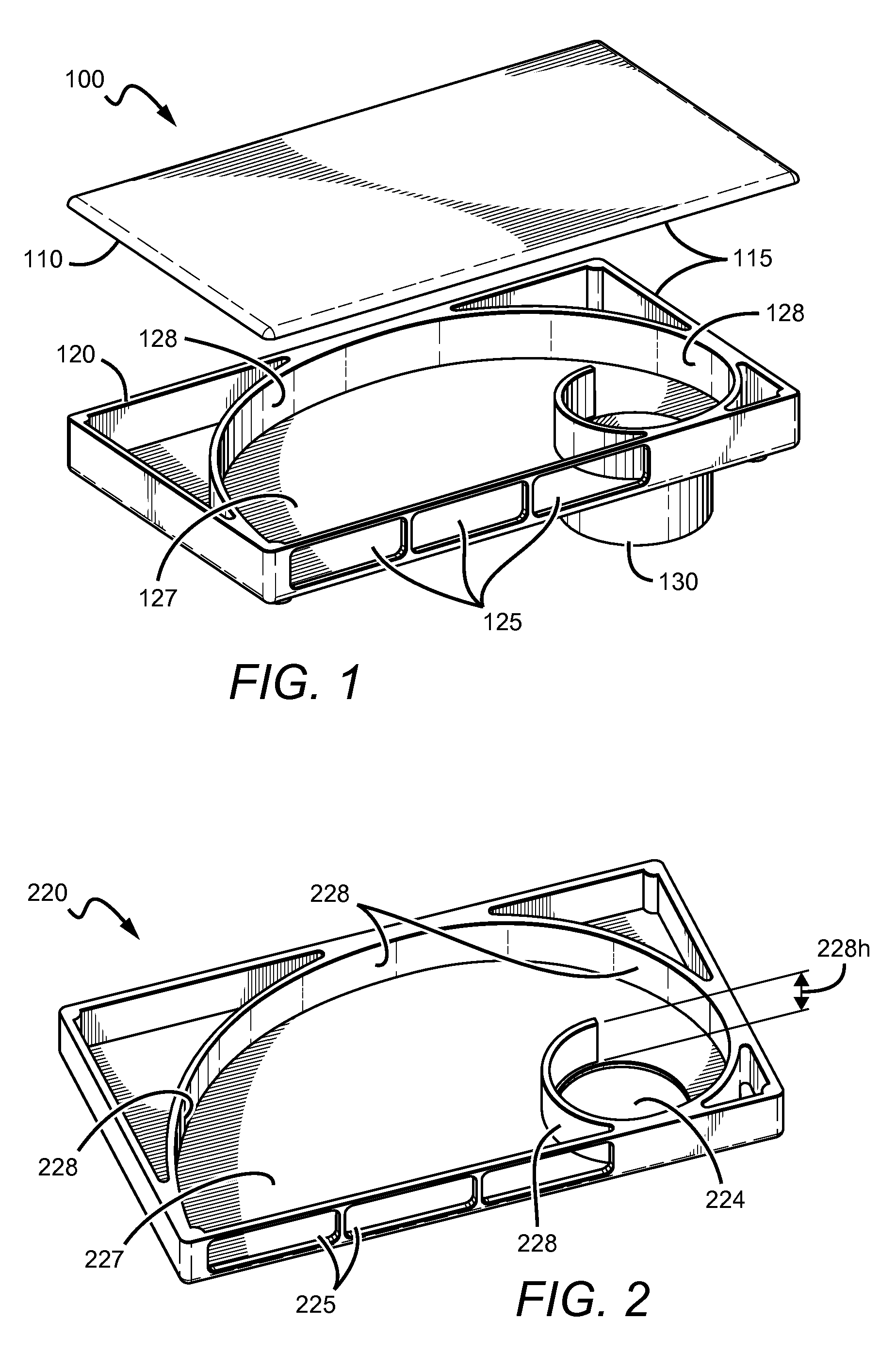 Phi-based enclosure for speaker systems