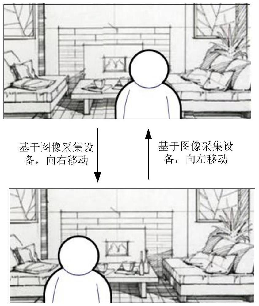 Video virtual background image processing method and device and computer equipment