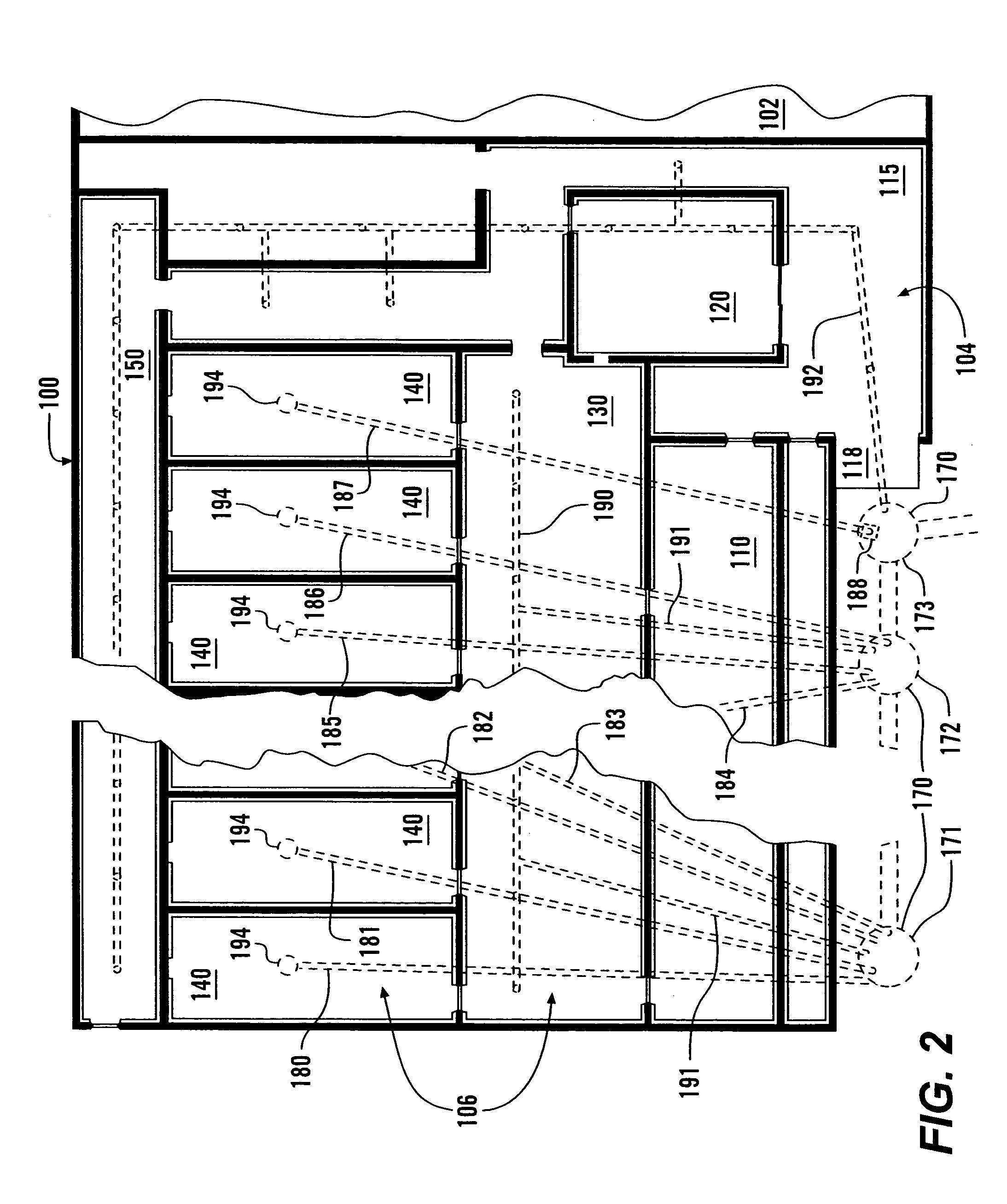 Clean room food processing systems, methods and structures