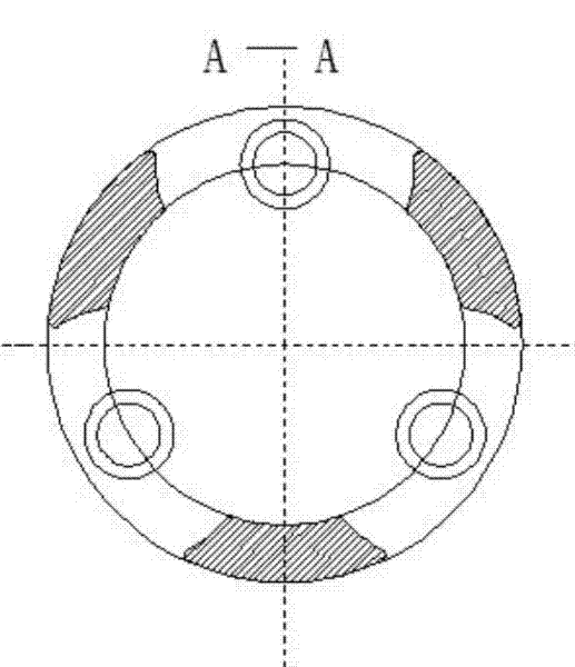 Method for improving conductive nozzle of submerged arc automatic welder and welding the conductive nozzle in rotating stand shaft