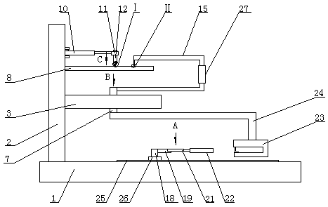 Thread-patching device for clothes