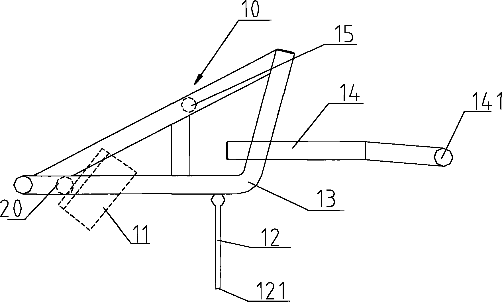 Special door jig for coating