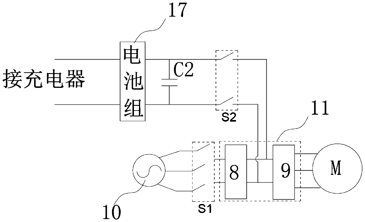 A current-limiting automatic regulator for motor