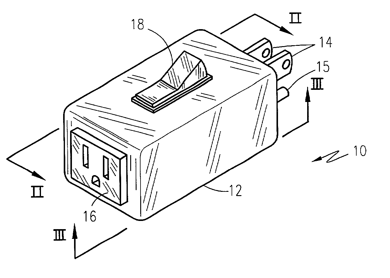 Electrical interrupt switch