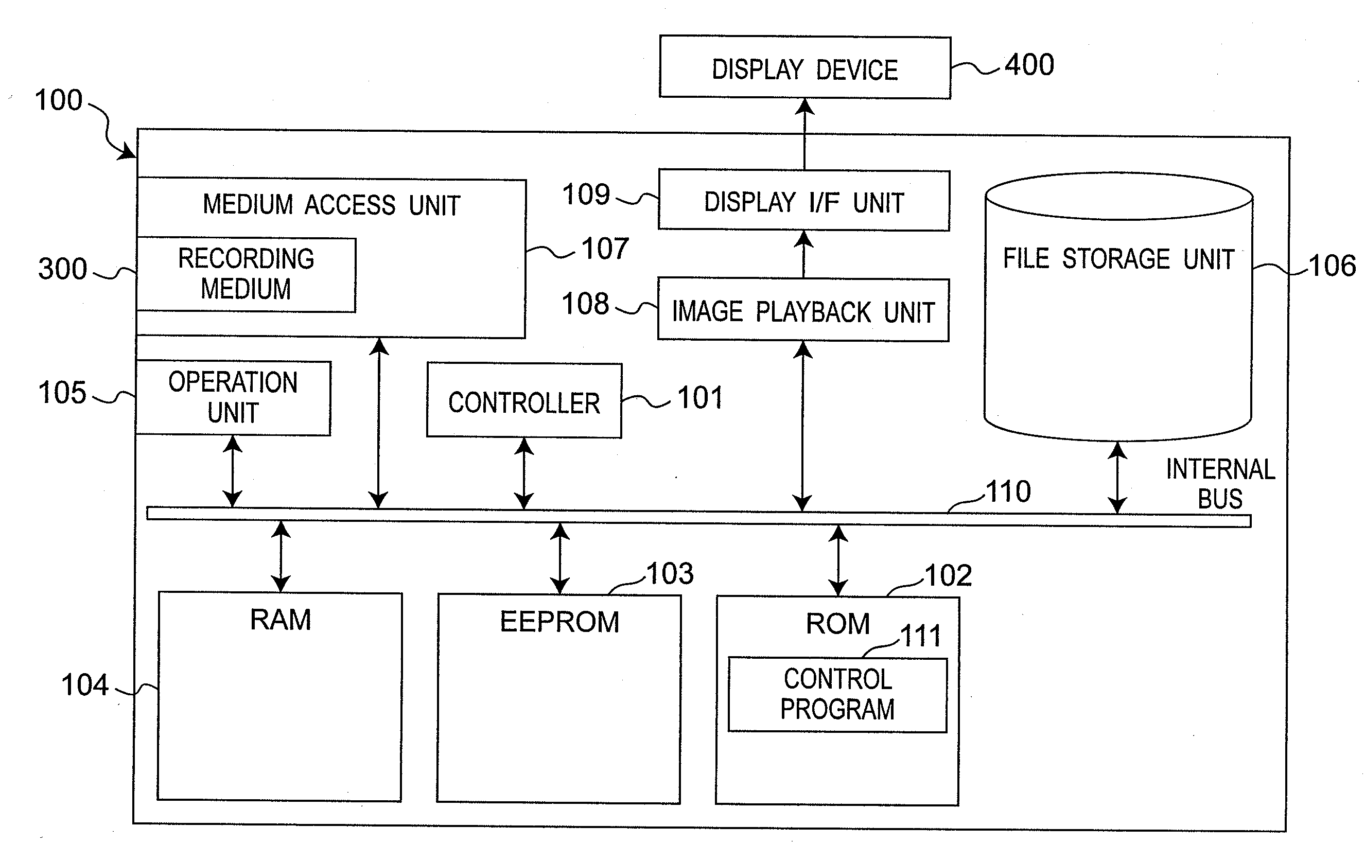 File recording device and imaging device