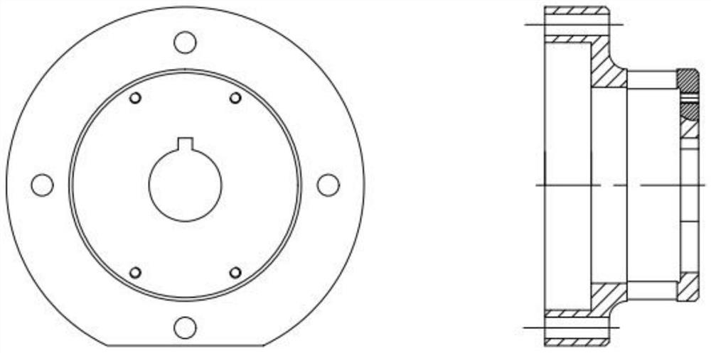 Lathe spindle center hole opening device