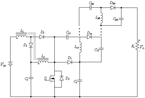 A zero-ripple high-gain dc-dc converter based on a novel boost unit