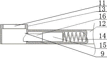 Elevator fall self-rescue device