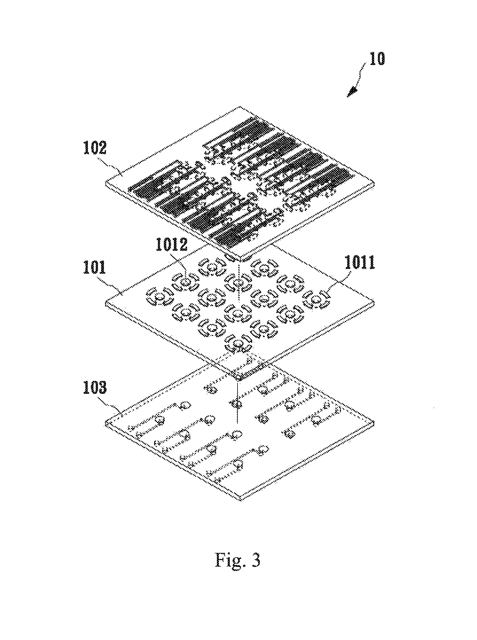 Triaxial piezoelectric sensor