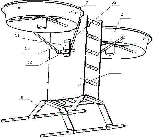 Tilting double-duct subminiature unmanned plane