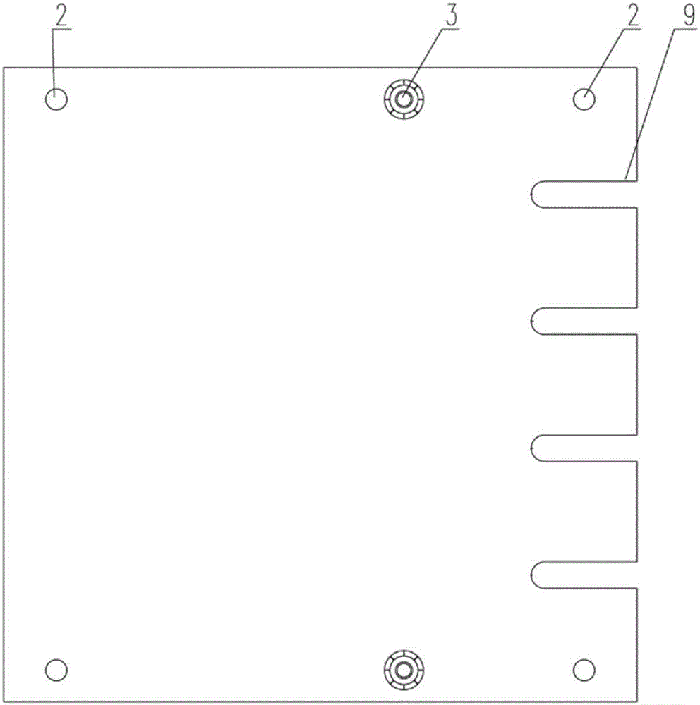 Self-travelling type island-reef foundation construction platform