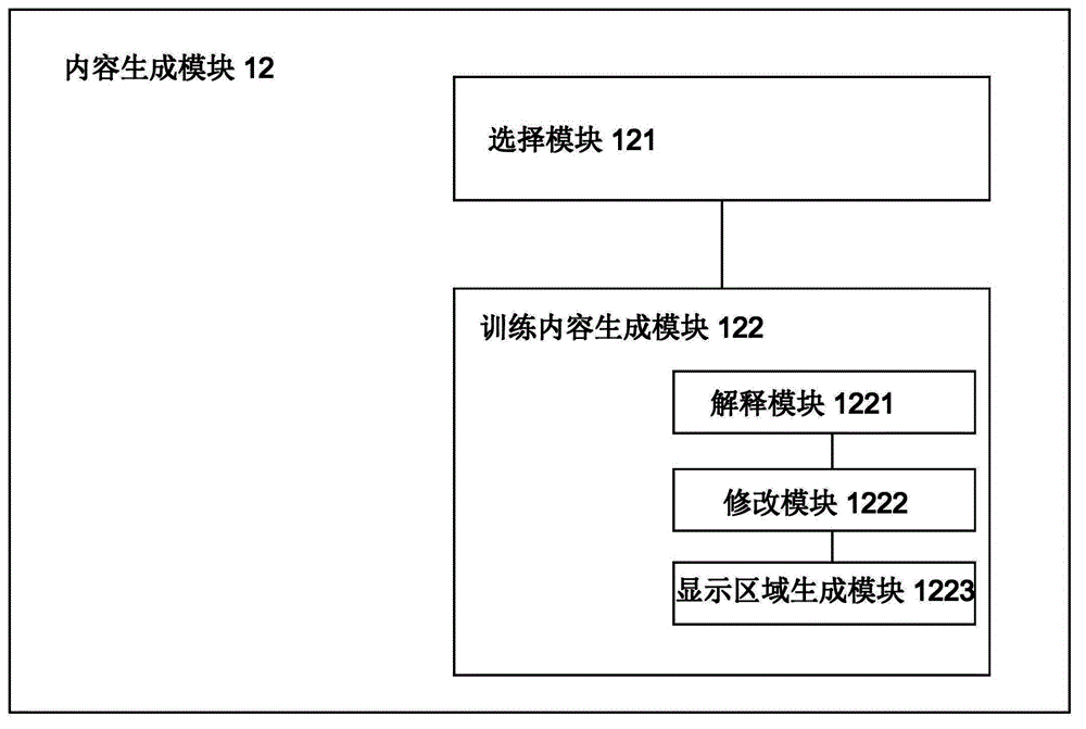 Attention training system and attention training method