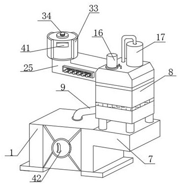 A kind of aluminum foil paper scrap recycling equipment