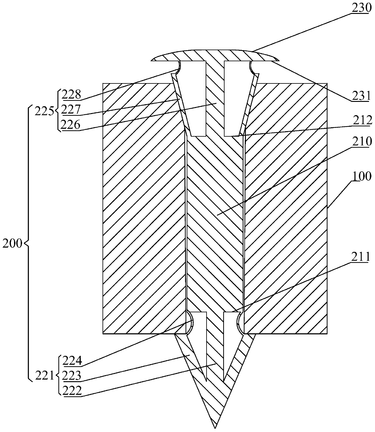 Specimen fixing device and method for making animal mucosal tissue specimens