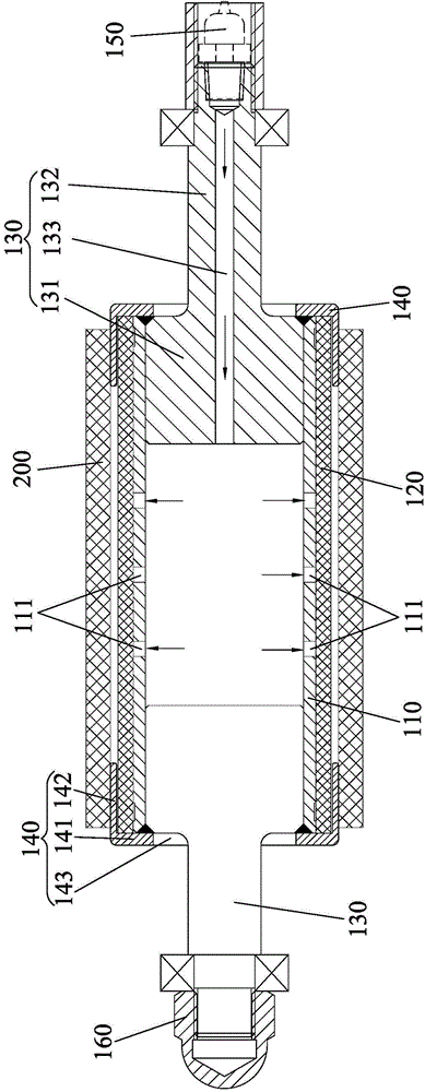 Light expansion shaft