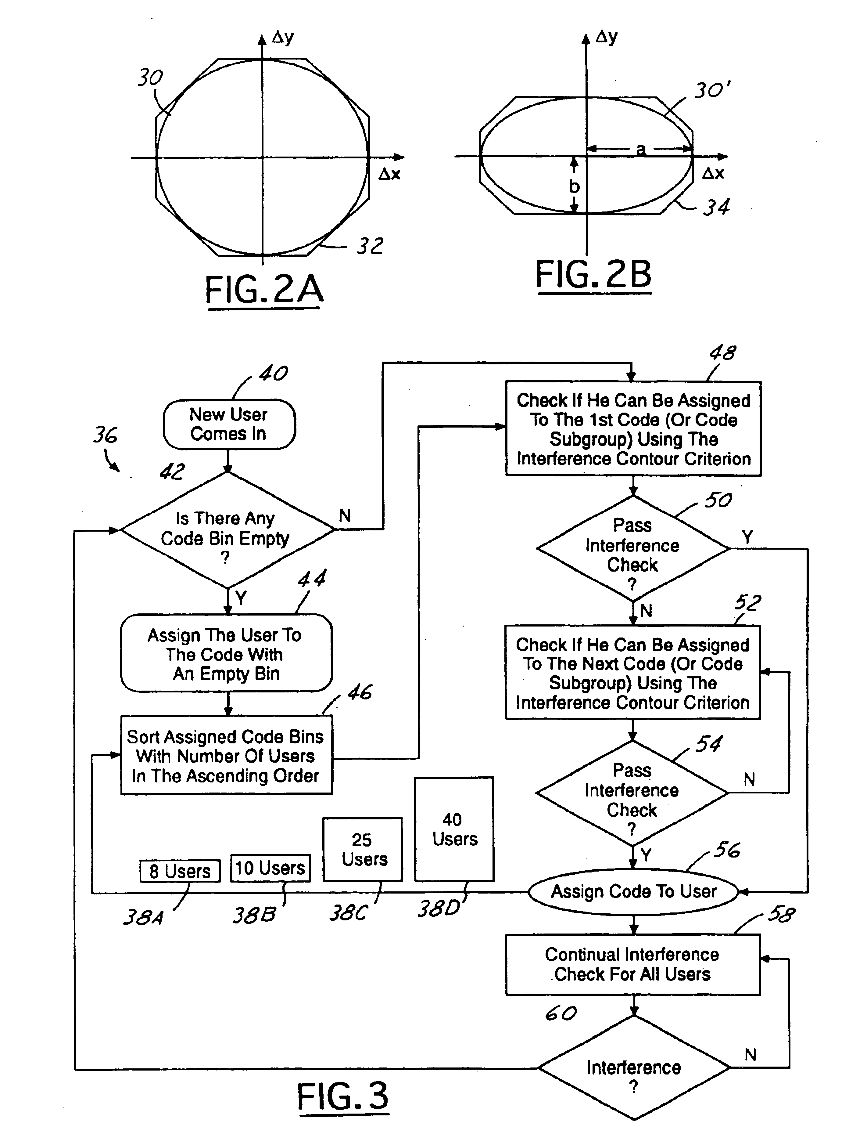 Dynamic cell CDMA code assignment system and method