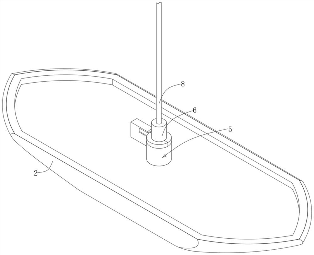 Unmanned ship detecting and releasing device for large ships