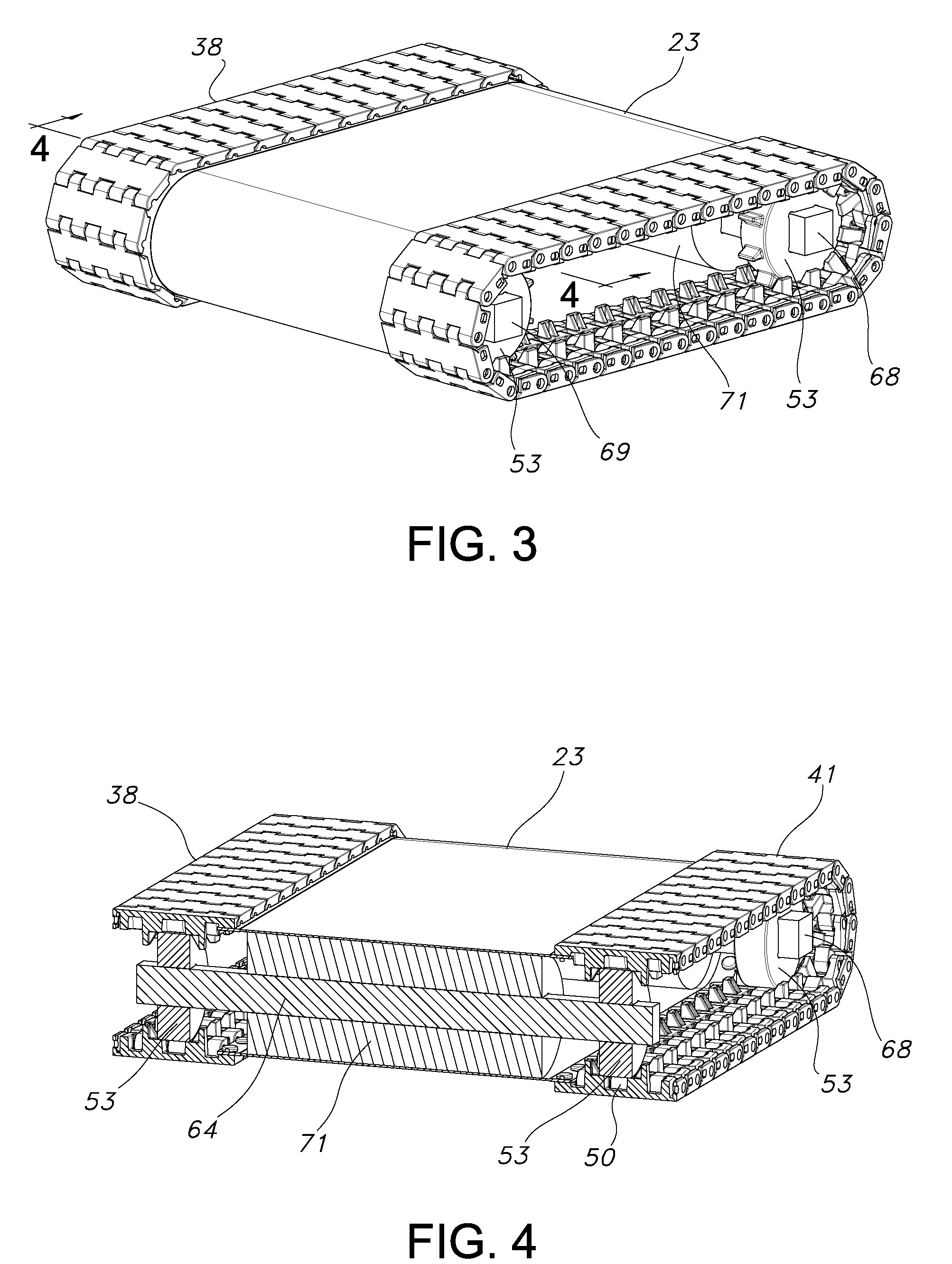 Hybrid mesh belt