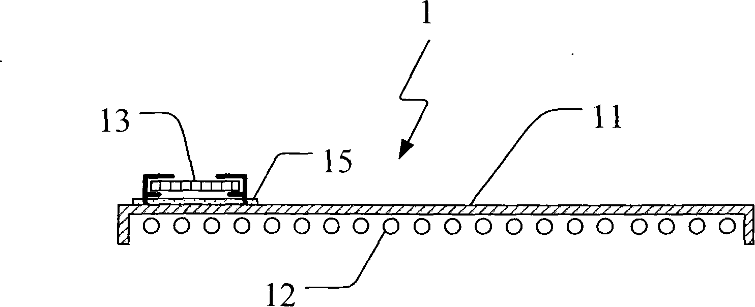 Back board assembly for backlight module